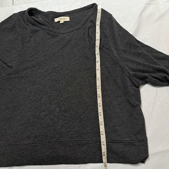 MADEWELL Highpoint Long Sleeve T-shirt Dark Gray - Picture 9 of 10